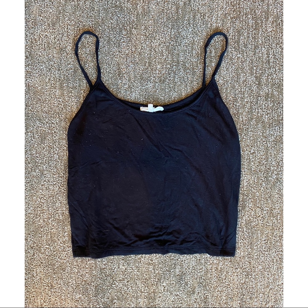 Wasabi + Mint Black Tank Top